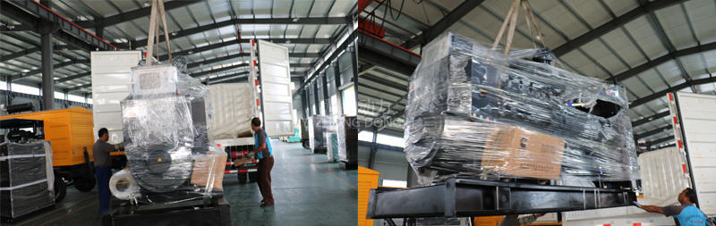 柴油發(fā)電機組發(fā)貨照片